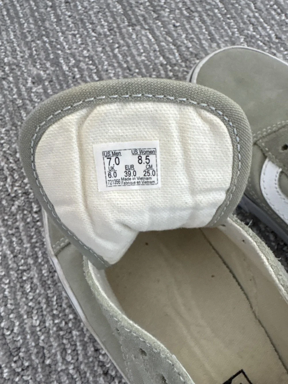 Vans skate shoe